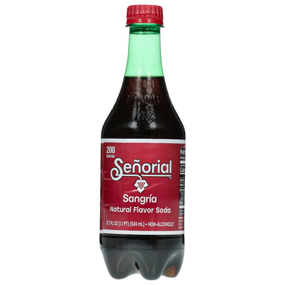 Señorial Sangria Soda 17.7 fl oz