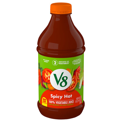 Jugo de vegetales V8 picante 100% 46 onzas líquidas