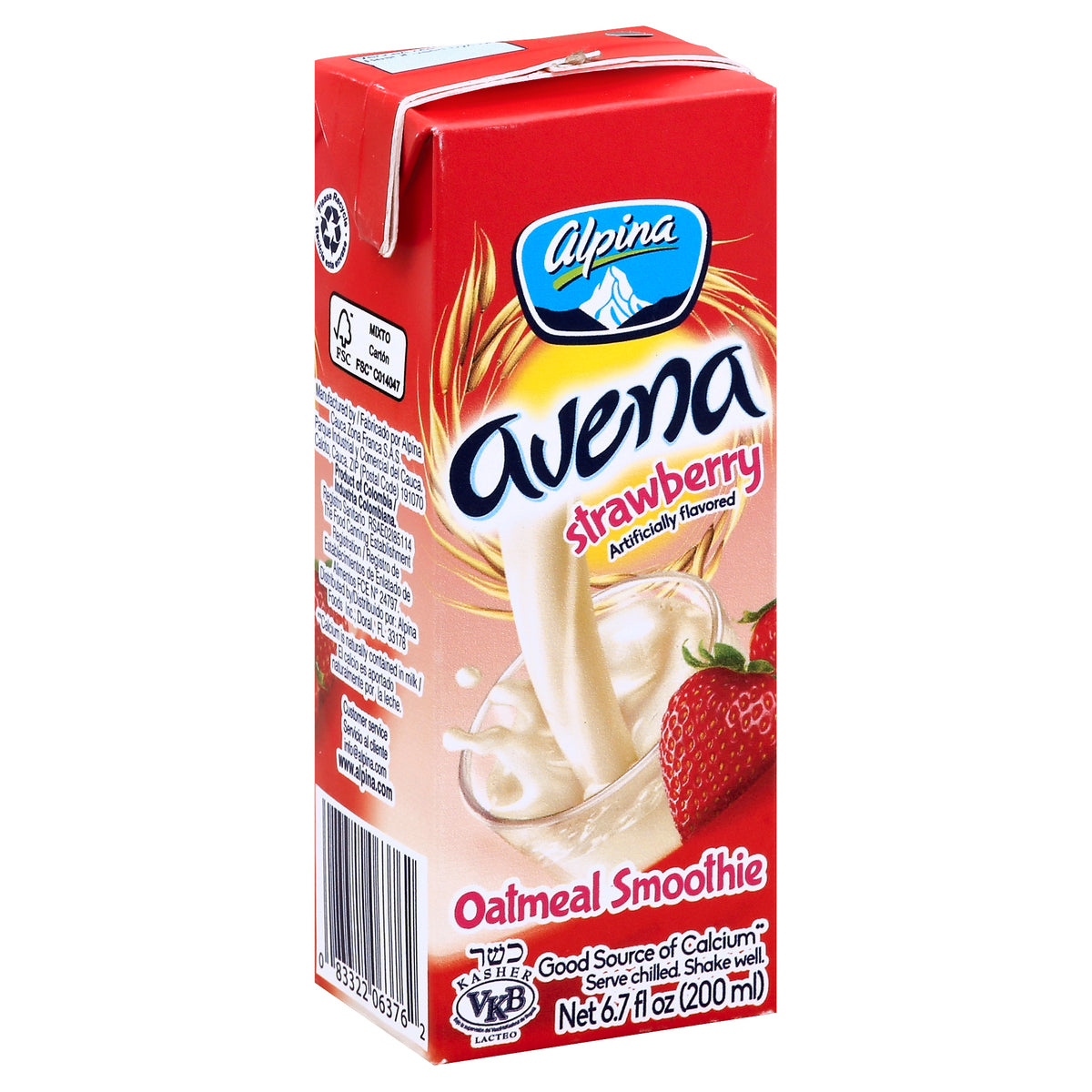 Alpina Strawberry Smoothie 6.7 oz