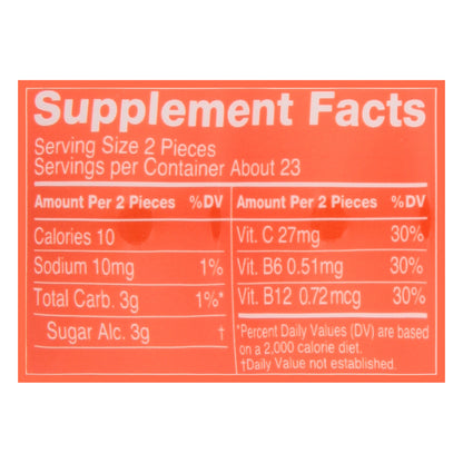 Mentos Sugarfree Citrus Gum with Vitamins 45 ea
