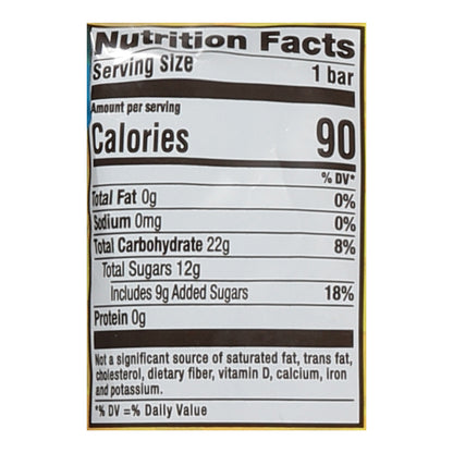 Popsicle Fruit Punch & Cotton Candy with Chocolatey Eyes Frozen Confection Bar 4 fl oz
