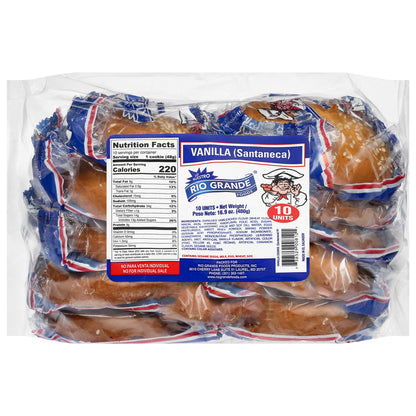 Rio Grande Foods Vanilla Cookie 10 ea