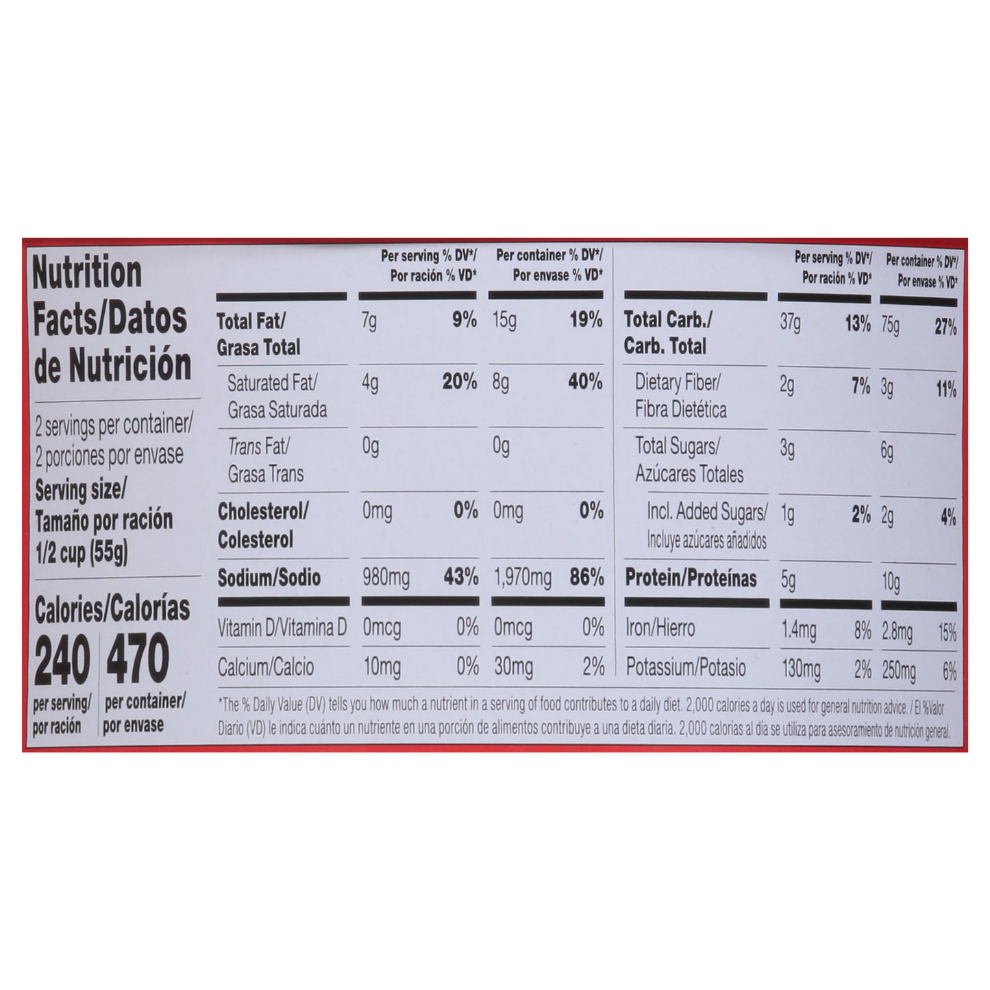 Sopa de fideos ramen Tapatío sabor original 108 g