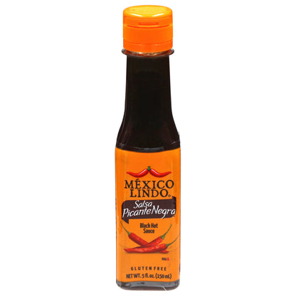 Mexico Lindo Black Hot Sauce 5 fl oz