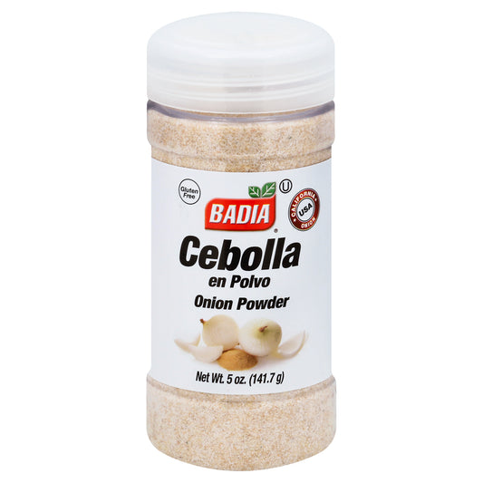 Cebolla en polvo Badia de 142 g