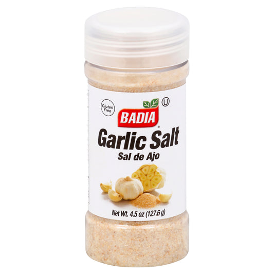 Sal de ajo Badia de 128 g (4,5 oz)