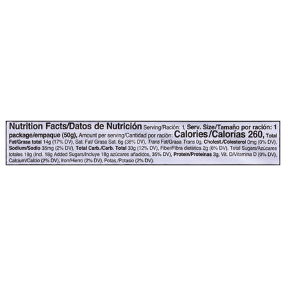 Barquillo Cocosette con crema de coco de 50 g