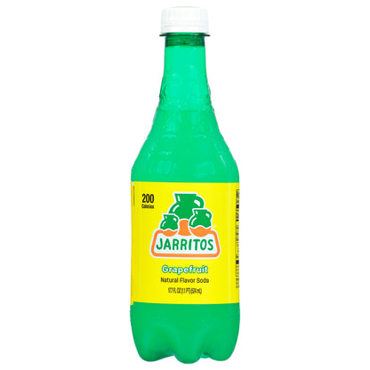 Jarritos Natural Flavor Grapefruit Soda 17.7 fl oz
