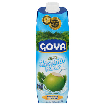 Agua de coco pura Goya 33.8 onzas líquidas