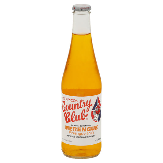 Refresco de merengue Country Club, botella de 355 ml (12 onzas líquidas)