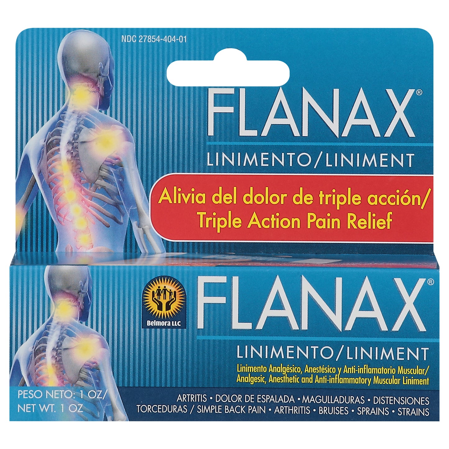 Flanax Sugarfree Liniment 1 oz