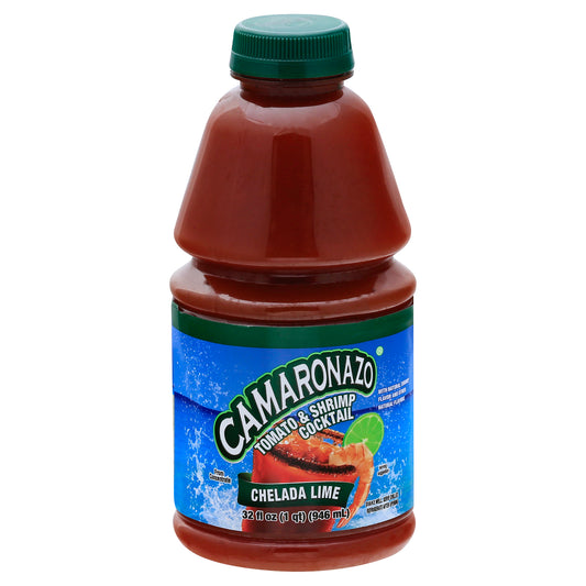 Camaronazo Chelada Lime Tomato & Shrimp Cocktail 32 oz