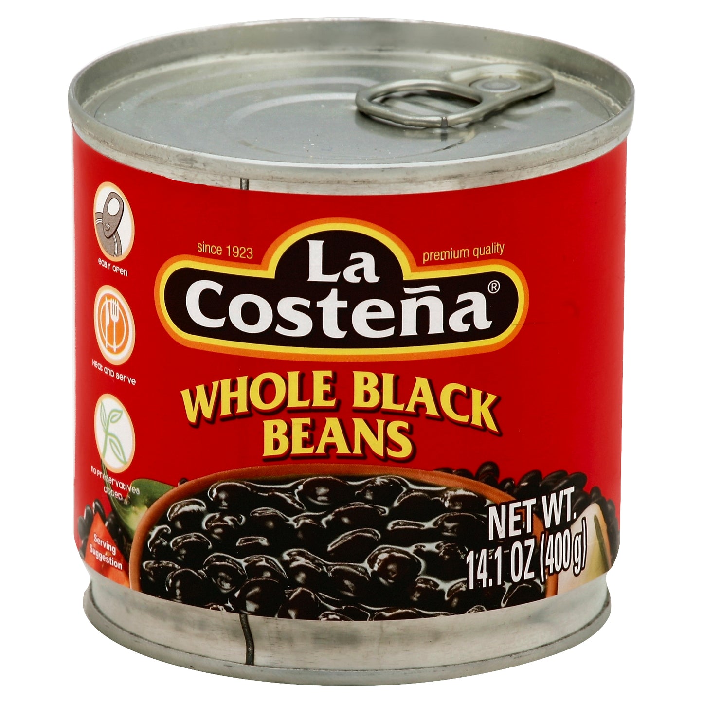Frijoles negros La Costeña 14.1 oz