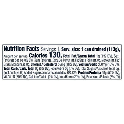 Van Camp's Seafood Solid Light Yellowfin Tuna in Water 5 oz
