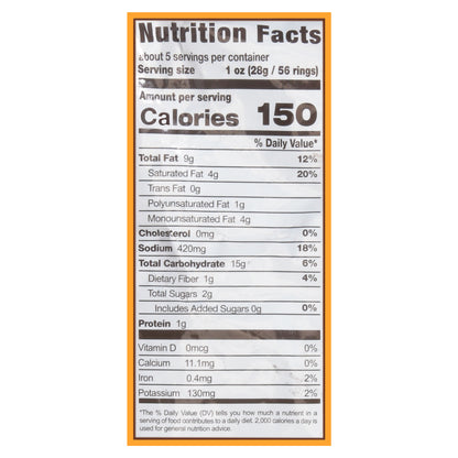 Yummies Anillitos Barbecue Ring Chips 5.3 oz