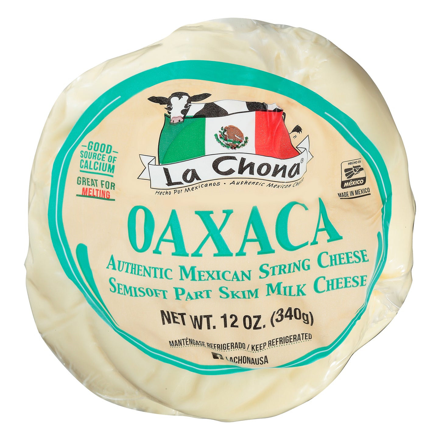 Queso Oaxaca La Chona 12 oz
