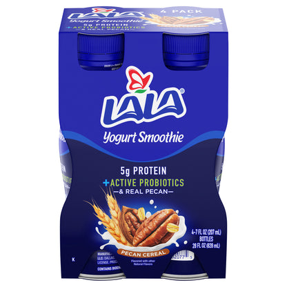 LALA Pecan Cereal Yogurt Smoothie 4 pack