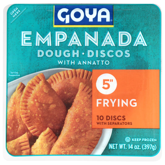 Goya Frying Discs 5 Inch Empanada 10 Each
