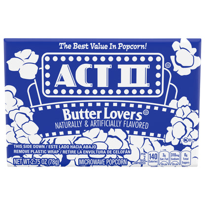 ACT II Butter Lovers, 2.75 oz