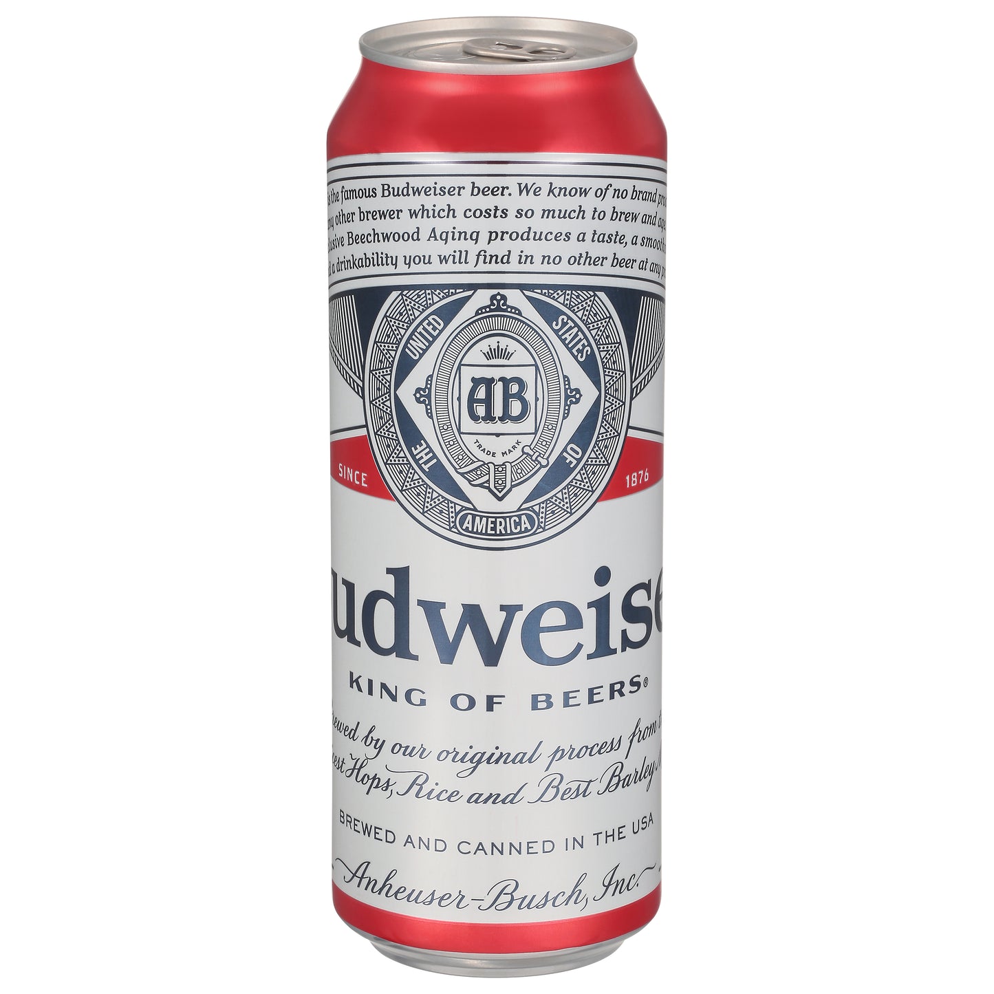 Cerveza Budweiser 25 onzas líquidas