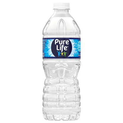 Agua purificada Pure Life, 16.9 onzas líquidas, botella de plástico