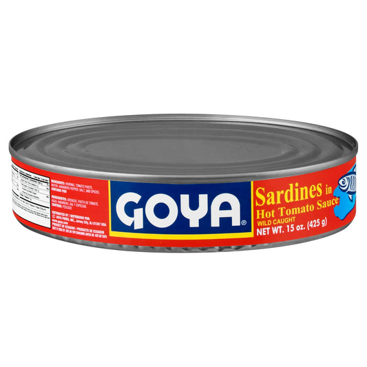 Sardinas Goya en salsa de tomate picante 15 oz