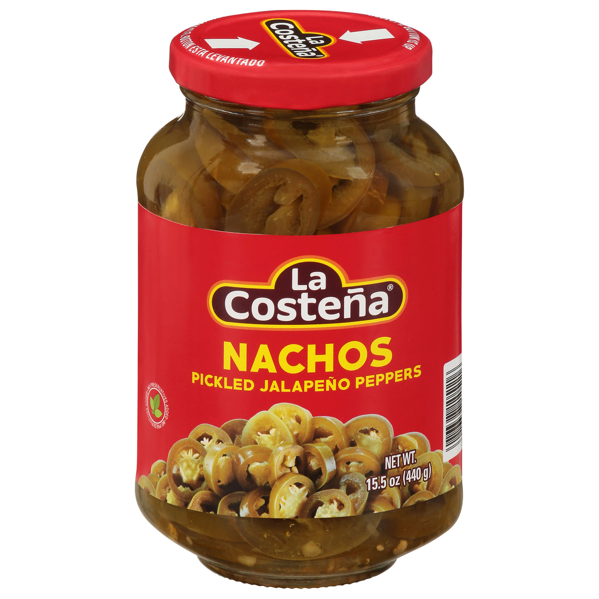 La Costena Nachos Pickled Jalapeno Peppers 15.5 oz