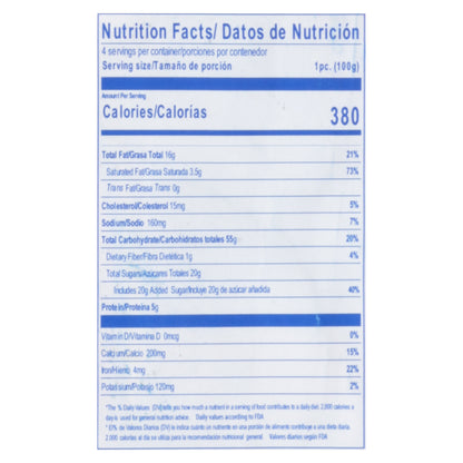 Lido Pineapple Sweet Bread 4 - 100 g Each