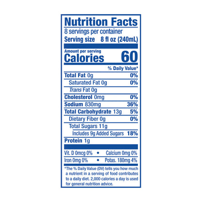 Clamato Limon Tomato Cocktail 64 fl oz