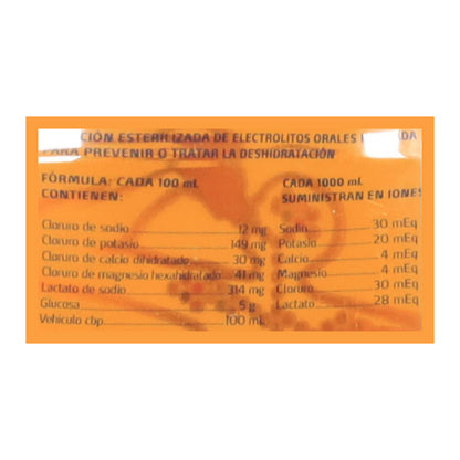 Bebida hidratante oral Electrolit sabor manzana 625 ml