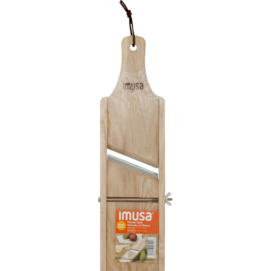 IMusa IMUSA PLANTAIN SLICER WOOD 1 CT