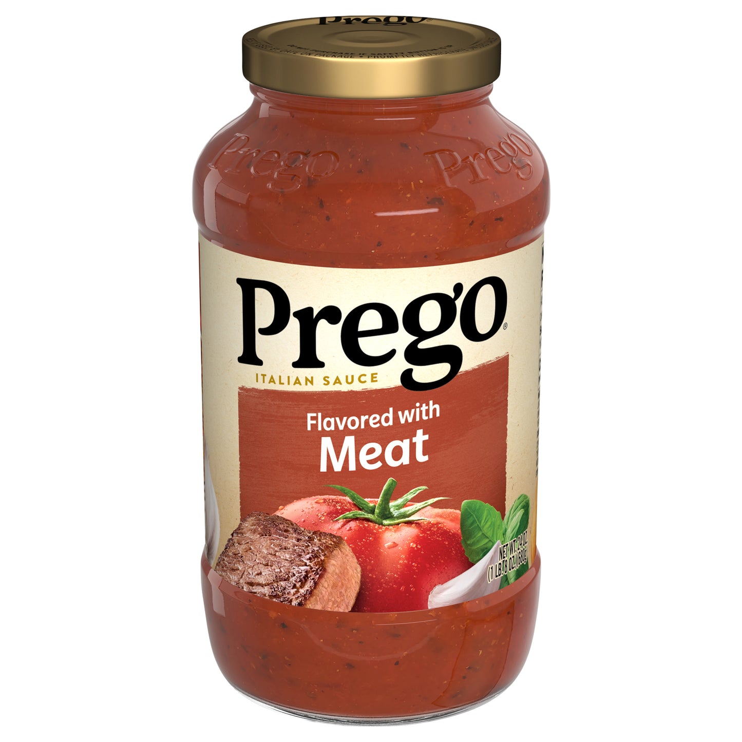 Salsa italiana Prego con sabor a carne, 24 onzas