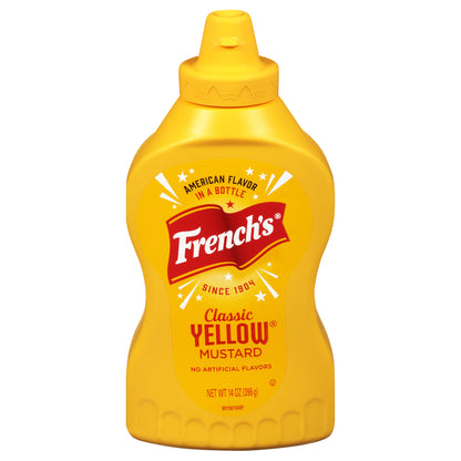 Mostaza amarilla clásica French's, 14 onzas