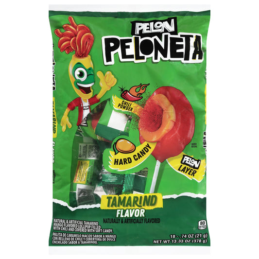 Pelon Pelonazo Tamarind Flavor Hard Candy 18 - 0.74 oz Each