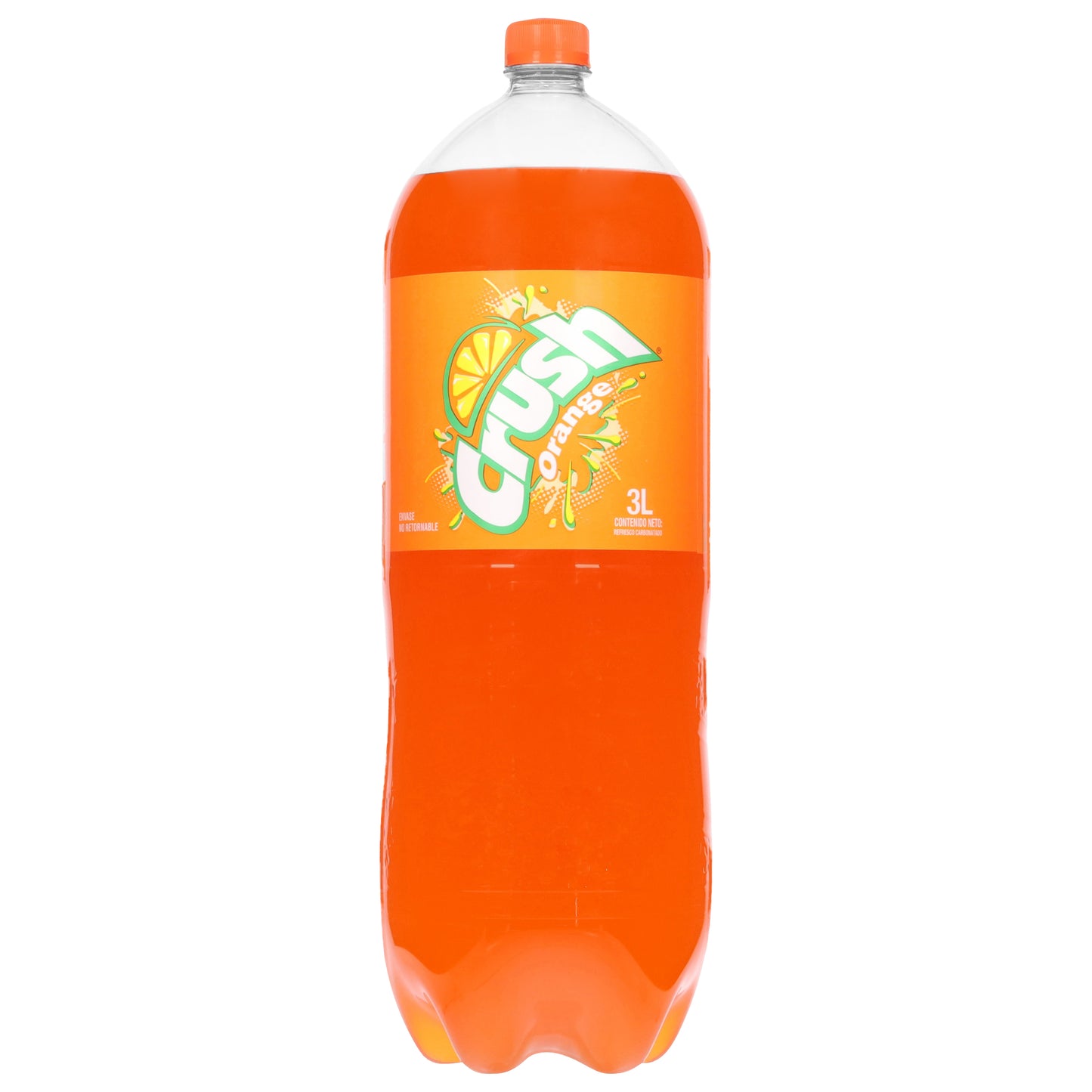 Refresco carbonatado sabor naranja Crush 3 L