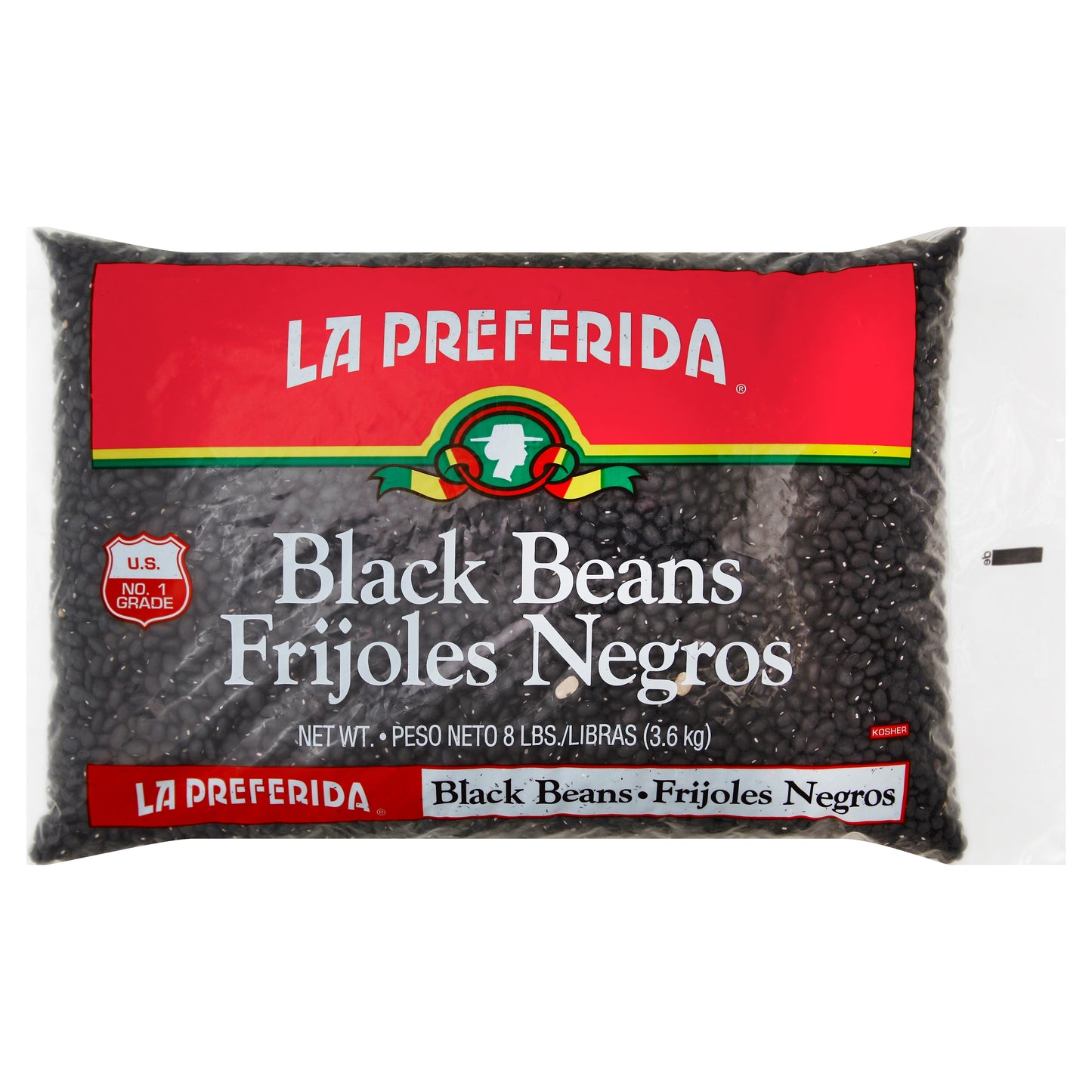 La Preferida Black Beans 8 lb