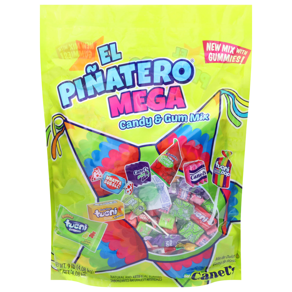 El Pinatero Candy & Gum Mix Mega 9 lb