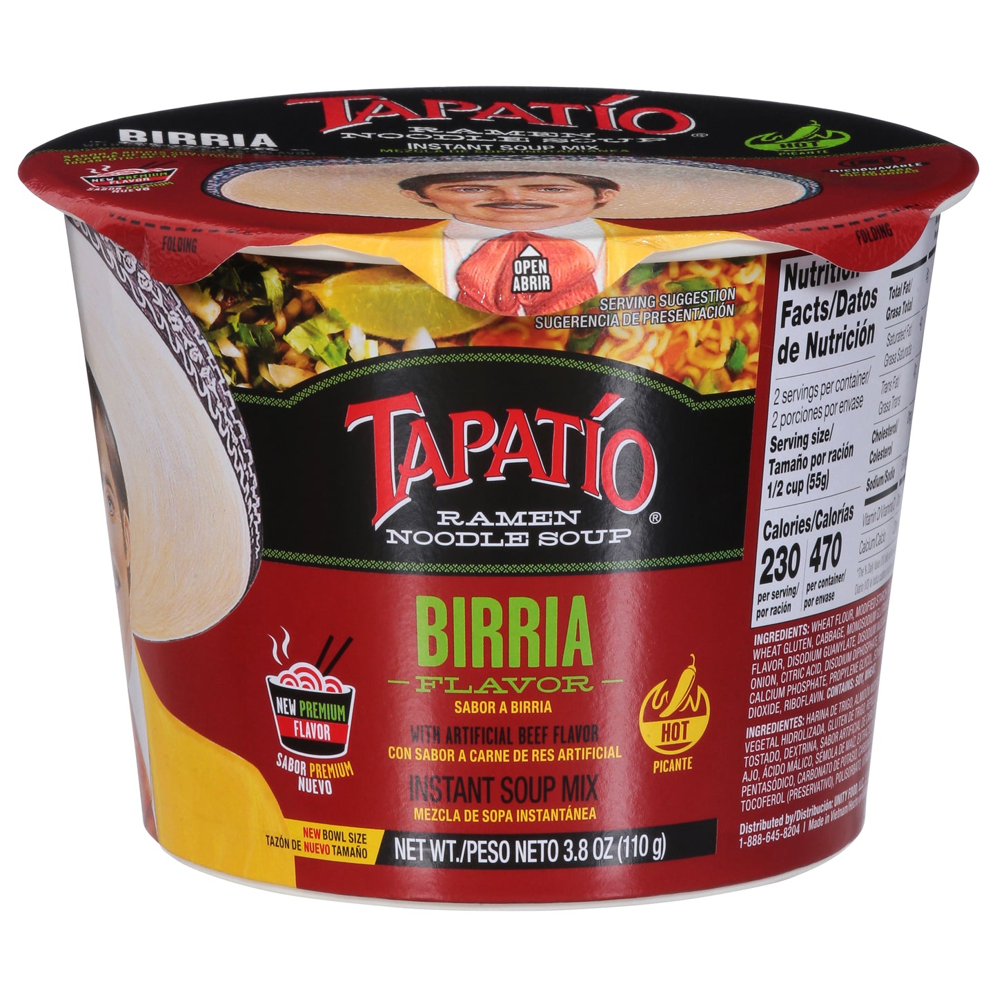 Tapatio Birria Flavor Instant Soup Mix 3.8 oz