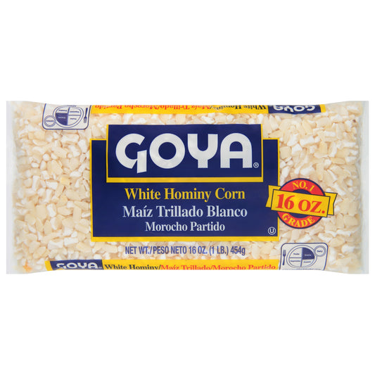 Maíz blanco Goya Hominy de 16 onzas