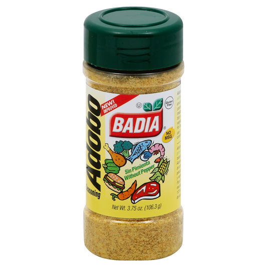 Condimento Adobo Badia de 106 g (3.75 oz)