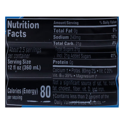 Bebida deportiva Powerade Mountain Berry Blast de 28 onzas líquidas
