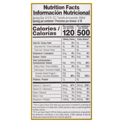 Del Frutal Jugo de Néctar de Mango 33.8 fl oz