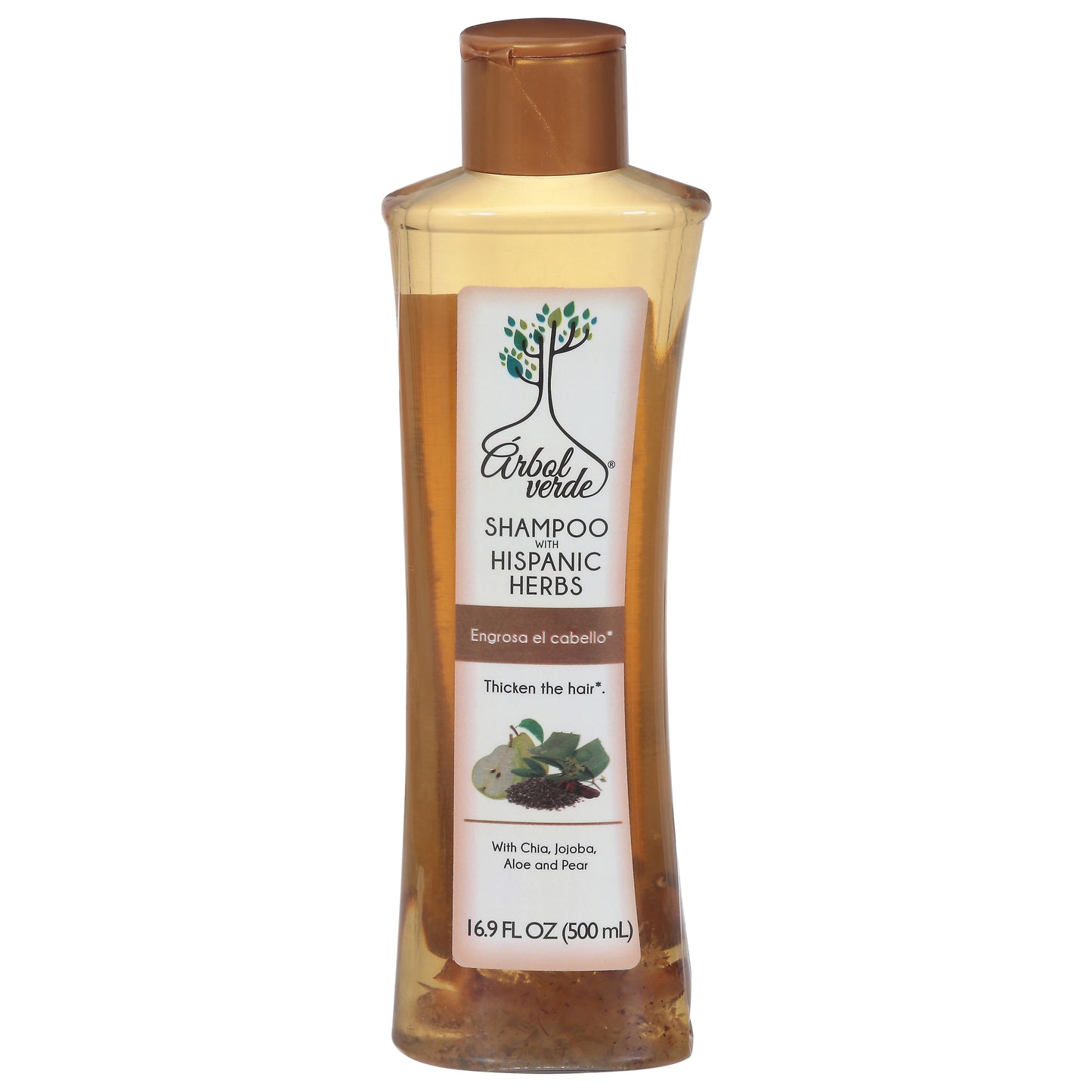 Arbol Verde Shampoo with Hispanic Herbs Thicken the Hair 16.9 fl oz