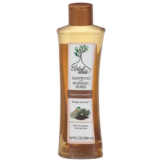 Arbol Verde Shampoo with Hispanic Herbs Thicken the Hair 16.9 fl oz
