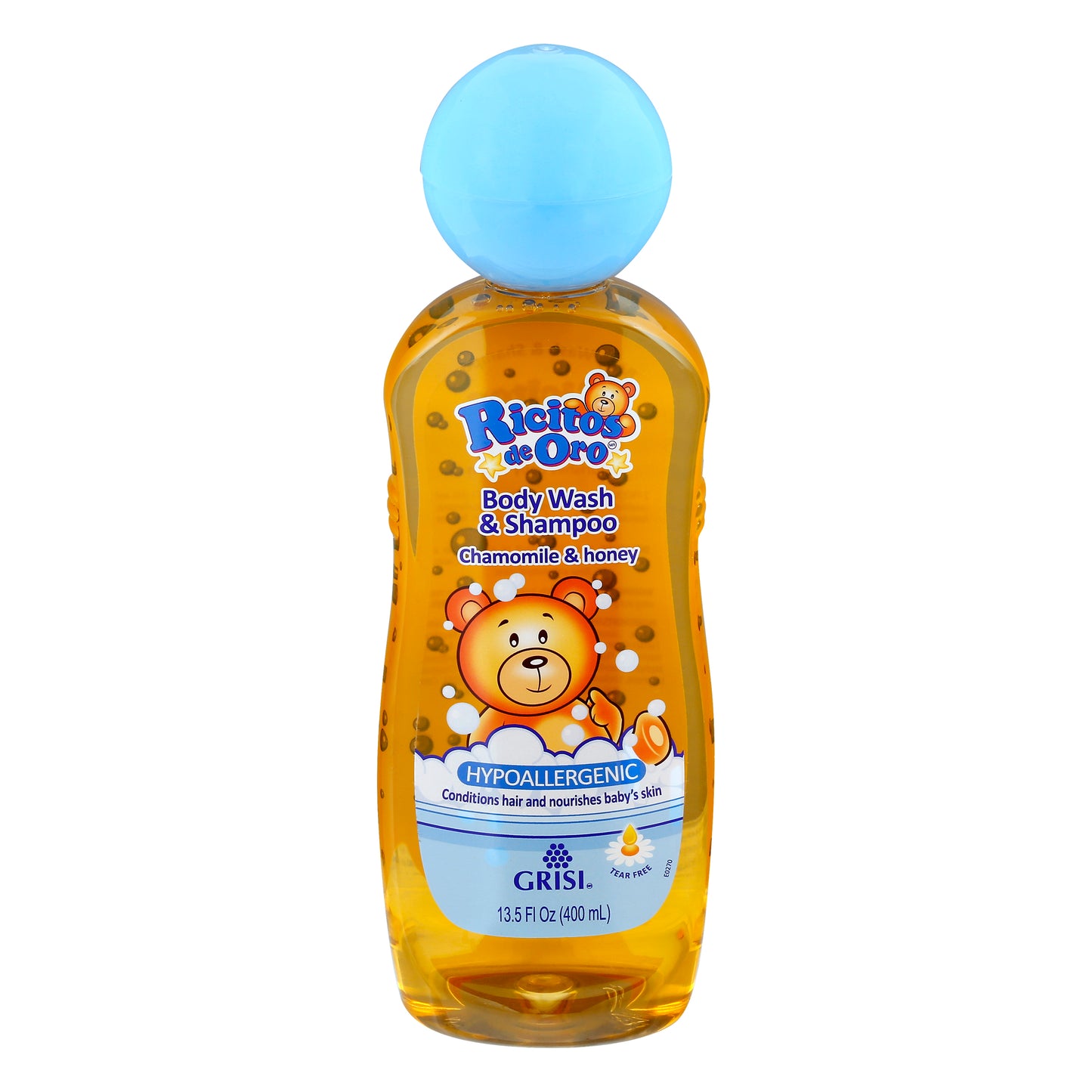 Ricitos de Oro Chamomile & Honey Body Wash & Shampoo 13.5 oz