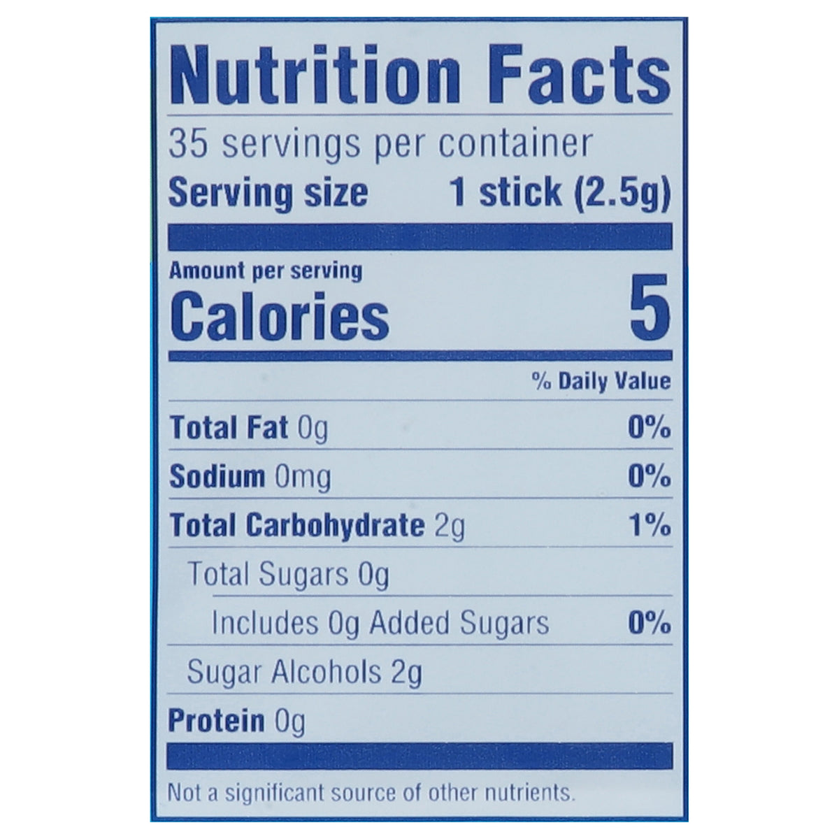 Extra Sugarfree Peppermint Gum 35 ea