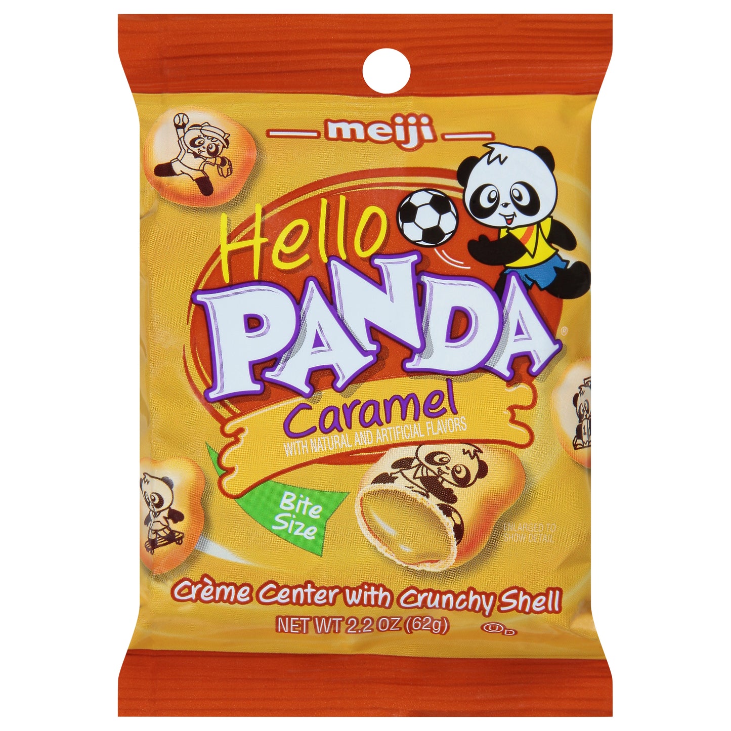Hello Panda Caramel Cookies Bite Size 2.2 oz