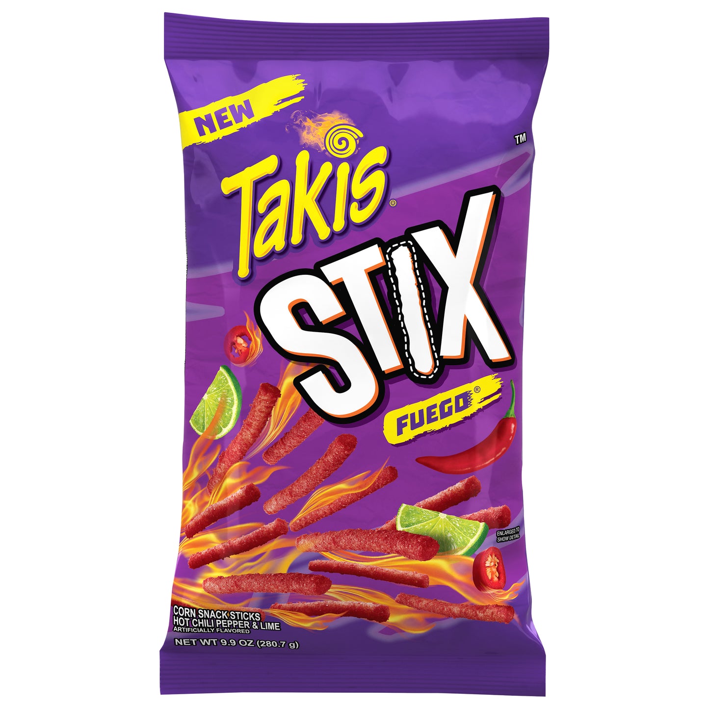 Takis Stix Fuego Corn Sticks 9.9 oz (280.7 g)