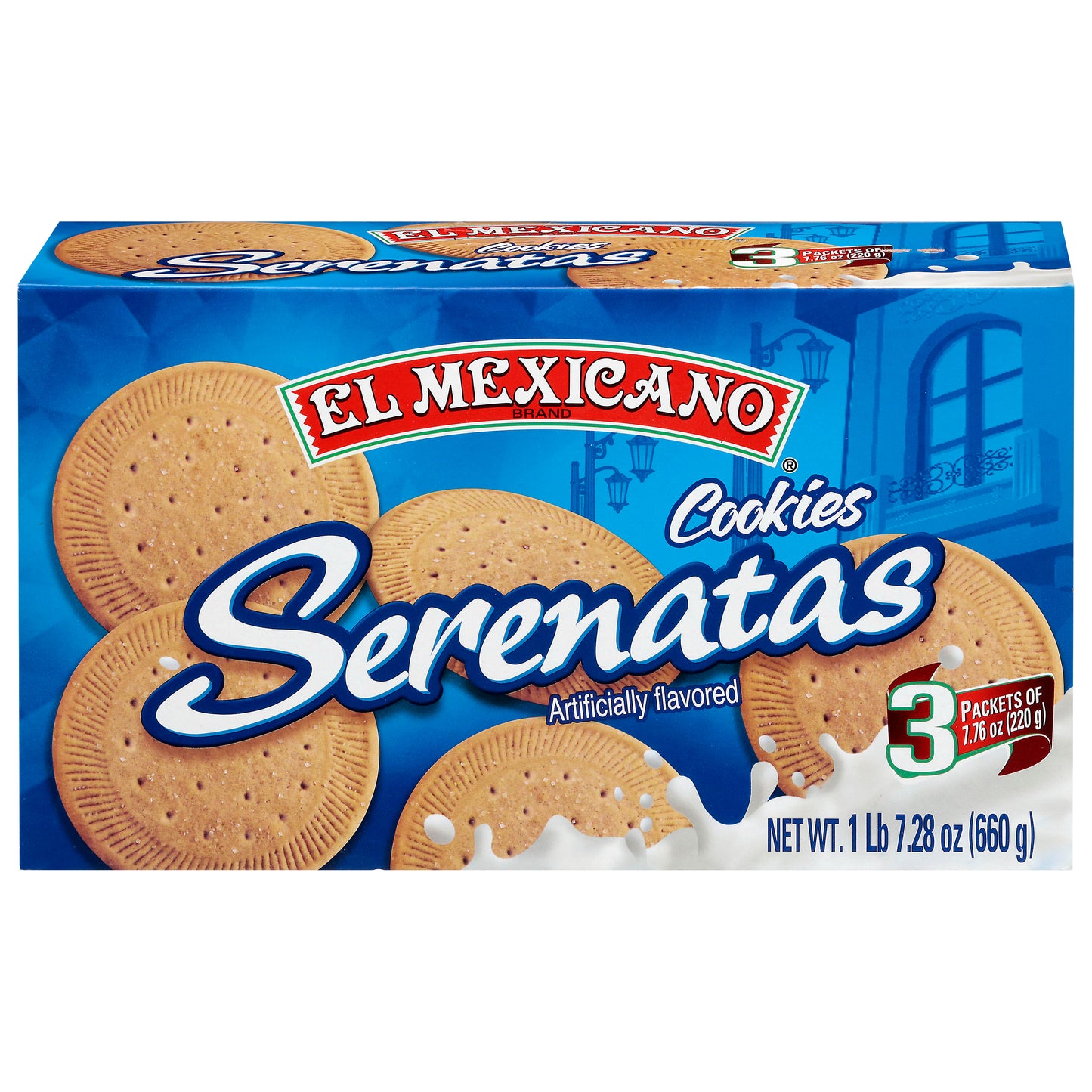 El Mexicano Serenatas Cookies 3 - 7.76 oz Each