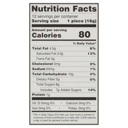 De La Rosa Milk Chocolate with Crispy Cereal 12 - 0.56 oz Pieces